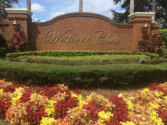 Westover Club Entrance Sign